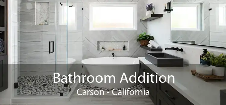 Bathroom Addition Carson - California