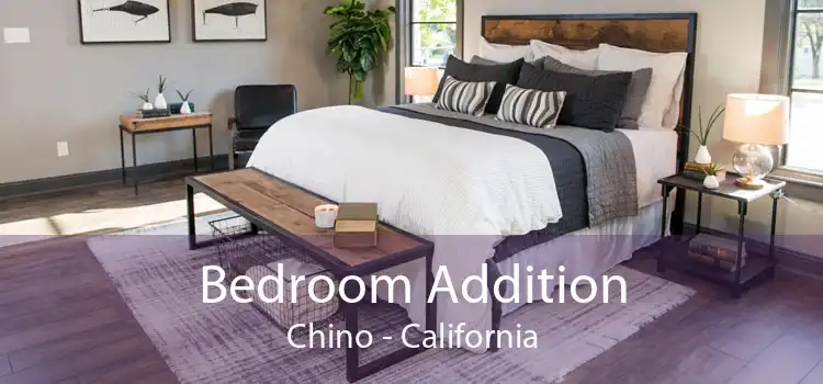 Bedroom Addition Chino - California