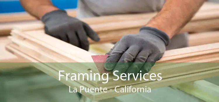 Framing Services La Puente - California