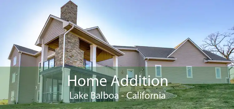 Home Addition Lake Balboa - California