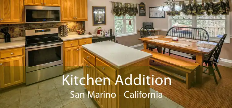 Kitchen Addition San Marino - California