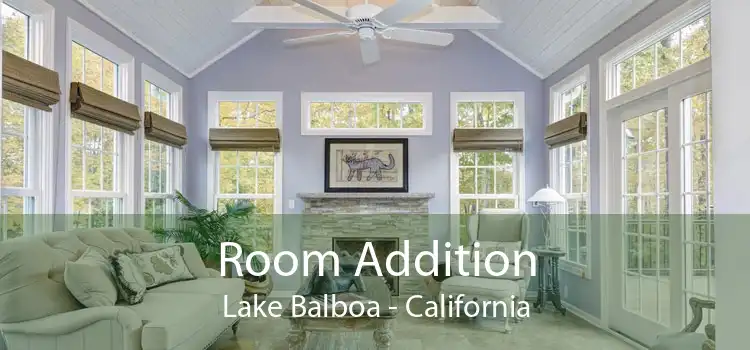 Room Addition Lake Balboa - California