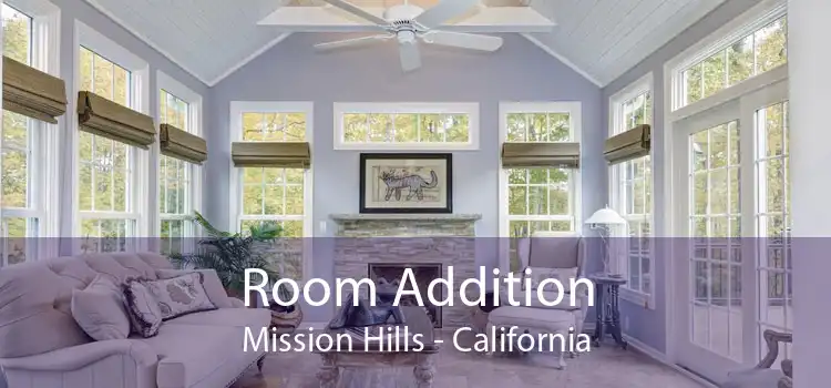 Room Addition Mission Hills - California