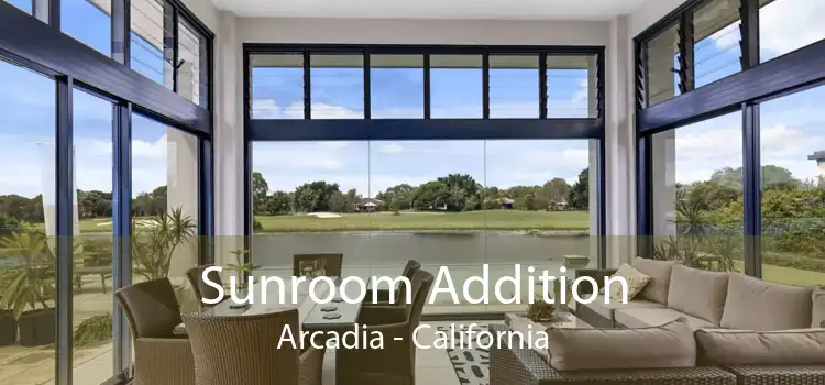 Sunroom Addition Arcadia - California