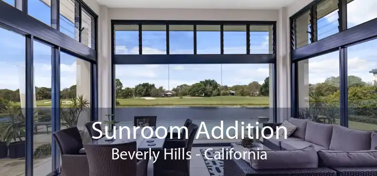 Sunroom Addition Beverly Hills - California