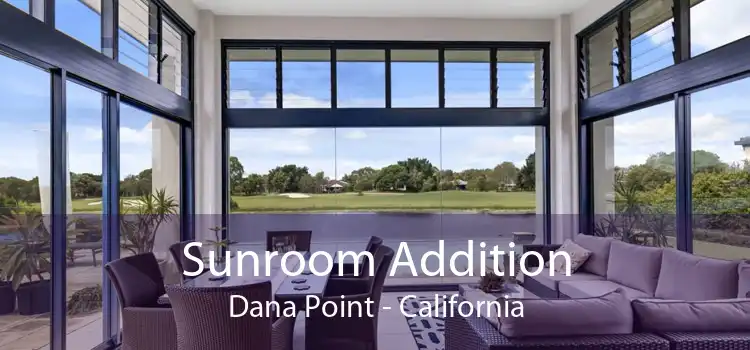 Sunroom Addition Dana Point - California