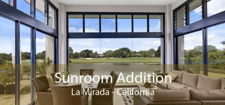 Sunroom Addition La Mirada - California