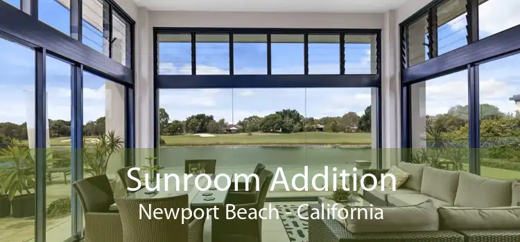 Sunroom Addition Newport Beach - California