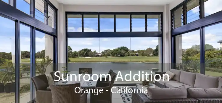 Sunroom Addition Orange - California