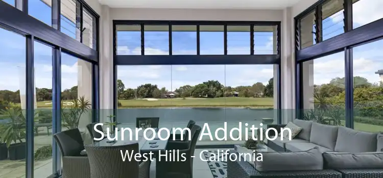 Sunroom Addition West Hills - California